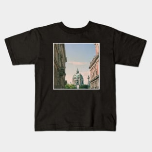 Beautiful Vintage Photography from Vienna Austria Europe Streets of Vienna Discover new places Travel the world Kids T-Shirt